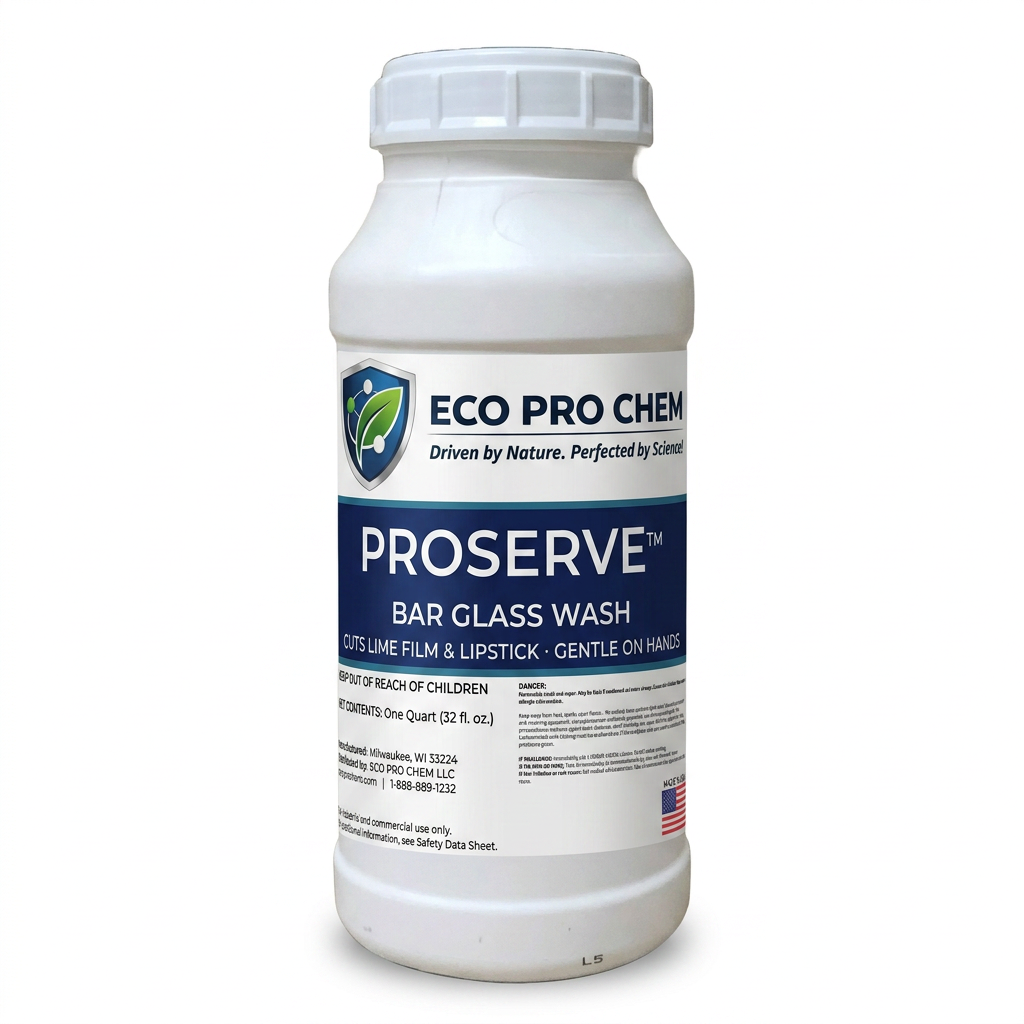 ProServe™ Bar Glass Wash - Manual